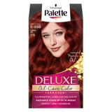 Deluxe Oil-Care Color hair dye with permanent coloring with micro-oils 575 (6-888) Intense Red