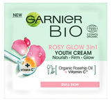 Bio Rosy Glow 3in1 Youth Cream anti-aging rose cream for matte skin 1.5ml