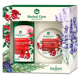 Herbal Care Dzika Ró?a bath foam set 500ml + body butter 200ml