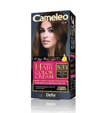 Omega Permanent Hair Color Cream permanently colors hair dye 5.33 Intense Golden Brown