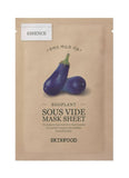 Eggplant Sous Vide Mask Sheet smoothing and moisturizing sheet mask 22g