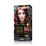 Omega Permanent Hair Color Cream permanently coloring hair dye 6.45 Light Mahogany