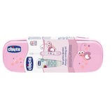 Always Smiling Set: toothpaste with fluoride + toothbrush + case 1-5l Pink