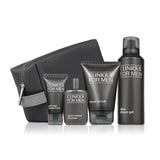 Great Skin for Him skin care set for men Face Scrub 100ml + Anti-Age Moisturizer 100ml + Post-Shave Soother 35ml + Aloe Shave Gel 41ml