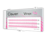 Vshape Color Edition Pink Mix eyelash tufts