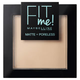 Fit Me Matte Poreless Pressed Powder compact matte face powder 105 Natural Ivory 9g