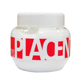 Placenta Hair Mask With Vegetable Extract mask with plant bearing extract for dry and damaged hair 275ml