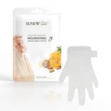 Nourishing Hand Cream Mask moisturizing hand mask in the form of gloves Almond and Bee Milk