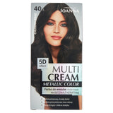 Multi Cream Metallic Color hair dye 40.5 Cool Brown