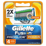 Fusion Proglide Power Replacement Razor Blades 4pcs