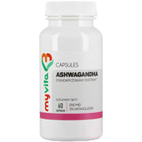 Ashwagandha 250mg 3% withanolides, dietary supplement 60 capsules