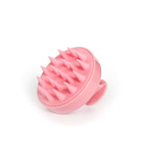 Silicone Shampoo Brush hair brush massager Pink