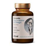 4SOUL ShroomMe Lion's Mane & Chaga energy and concentration improvement, dietary supplement 90 servings