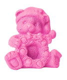 Happy Soaps Pink Bear with a Wreath, natural glycerin soap Wi?nia 90g