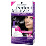 Perfect Mousse ammonia-free hair dye 200 Black