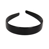 Wide hair band Black 9918