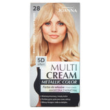 Multi Cream Metallic Color Hair dye 28 Very Light Pearl Blonde