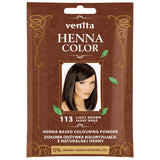 Henna Color herbal coloring conditioner with natural henna 113 Light Brown 25g