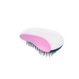 Spiky Hair Brush Model 1 White & Persian Pink hairbrush