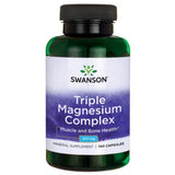 Triple Magnesium Complex 400mg dietary supplement 100 capsules