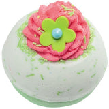 Apple & Raspberry Swirl Bath Blaster effervescent bath ball 160g