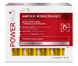 Power Hair strengthening ampoules for weak thinning and falling out hair 4x10ml