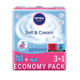 Baby Soft & Cream cleansing wipes 4x63 pcs.