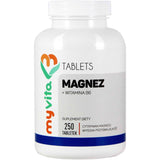 Magnesium + B6 dietary supplement 250 tablets