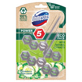 Power 5 Eco Cucumber & Fresh Leaves toilet fragrance cube 2x55g