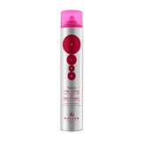 KJMN Hair Spray Extra Strong Hold With Silk Protein extra strong hairspray that protects against moisture 500ml