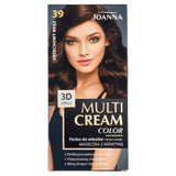 Multi Cream Color hair dye 39 Nut Brown