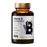 4US Vitamin B Complex complex of B vitamins, dietary supplement 60 capsules