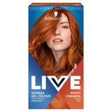 Live Intense Gel Color hair coloring 7.7 Bright Cinnamon